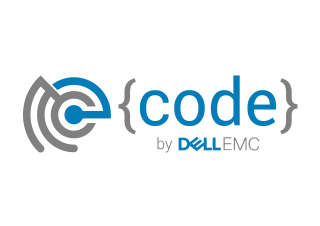 {code} by Dell EMC initial logo