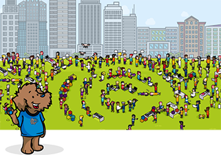 rex-ray color illustration